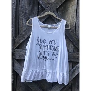 Alice In Wonderland Tank Top